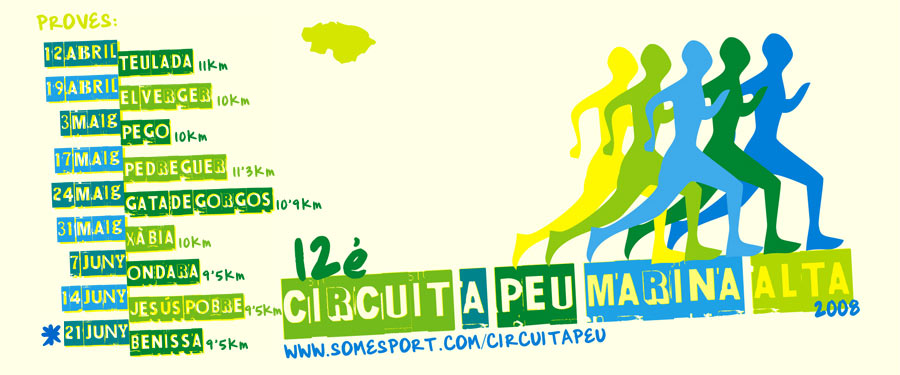 Calendari Circuit a Peu Marina Alta 2008