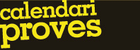 Calendari de proves