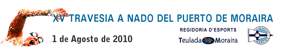 Travesia a nado del puerto de Moraira