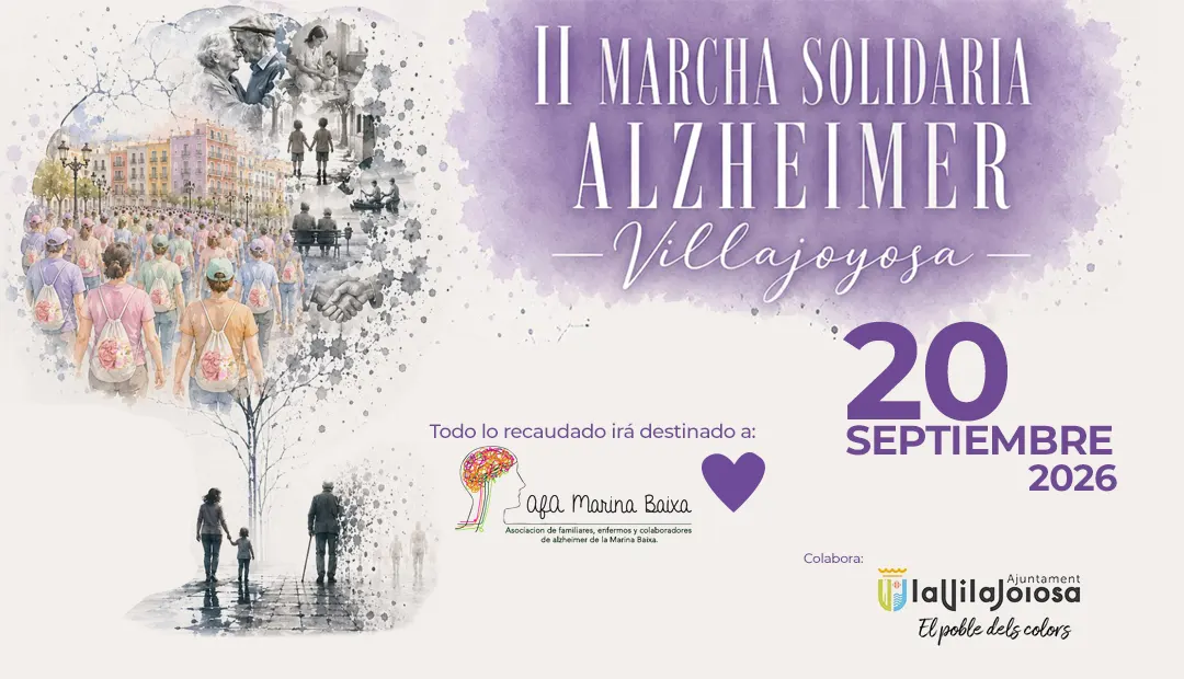 II Marcha solidaria por el Alzheimer Villajoyosa 2026