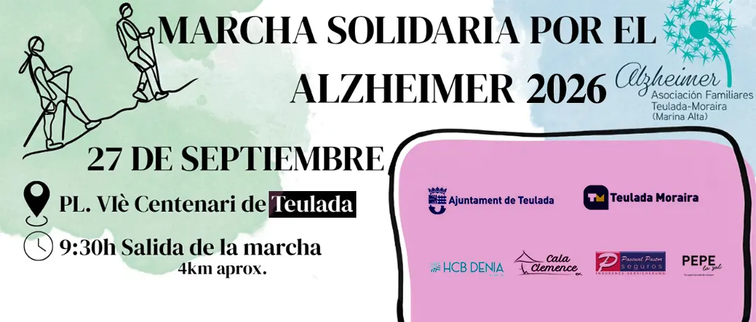 Marcha solidaria por el Alzheimer Teulada