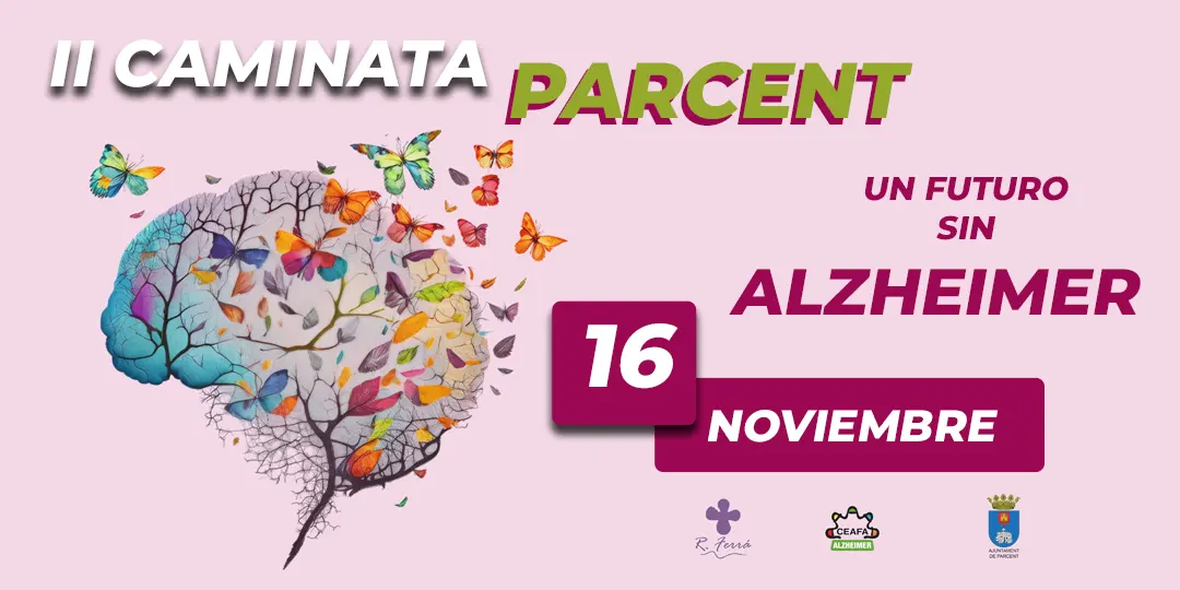 Caminata solidaria Parcent por un futuro sin Alzheimer