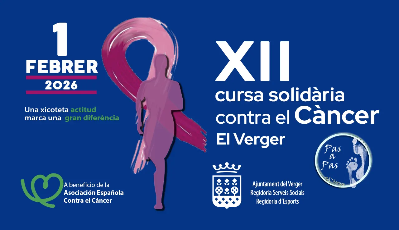 Cursa solidària Contra el Càncer el Verger 2026