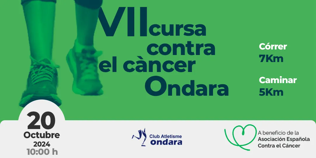 Cursa solidària Contra el càncer Ondara 2024