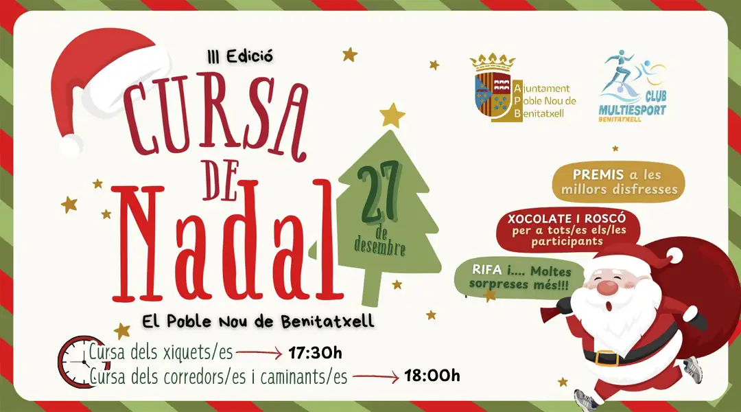 III Cursa de Nadal El Poble nou de Benitatxell 2025