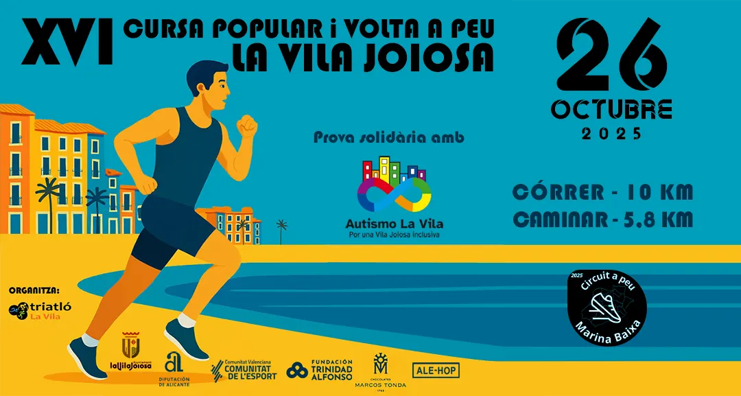 XVI Cursa Popular La Vila Joiosa 2025