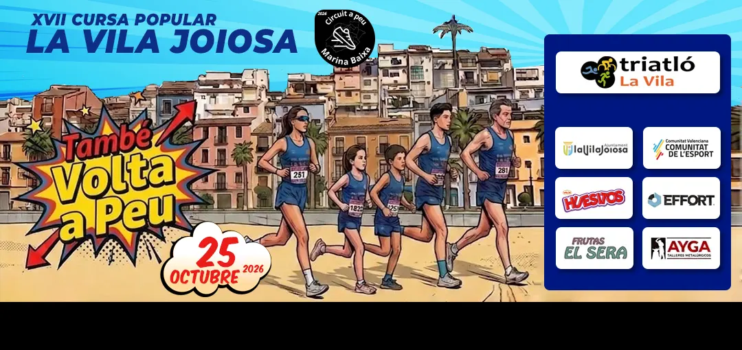 XVII Cursa Popular La Vila Joiosa 2026