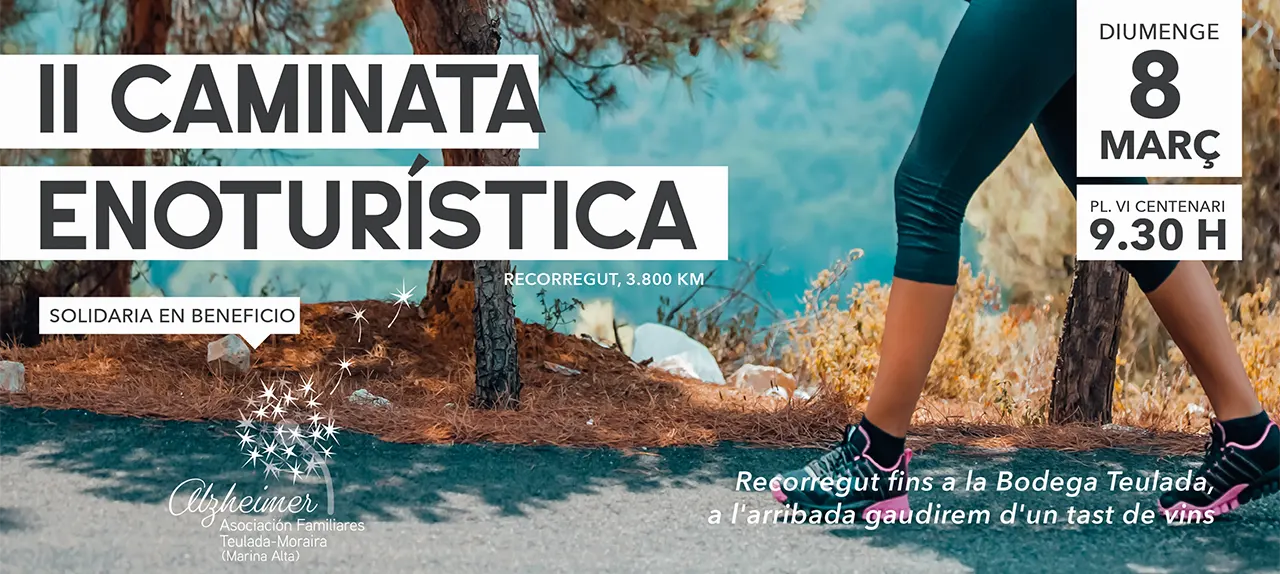 Marcha enoturistica dia de la Mujer Teulada 2026