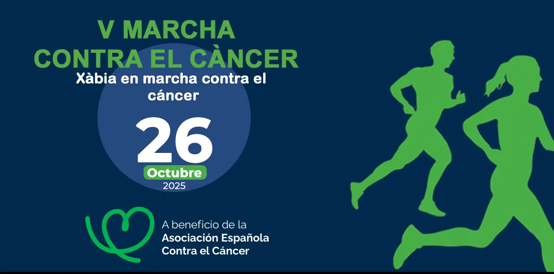 V Marcha Contra el cáncer Xàbia 2025