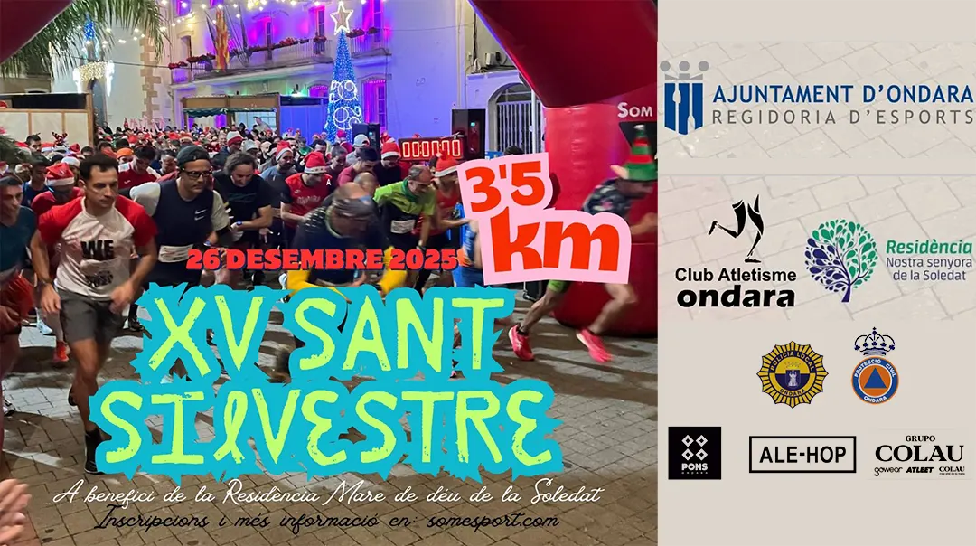 XV Sant Silvestre Ondara 2025