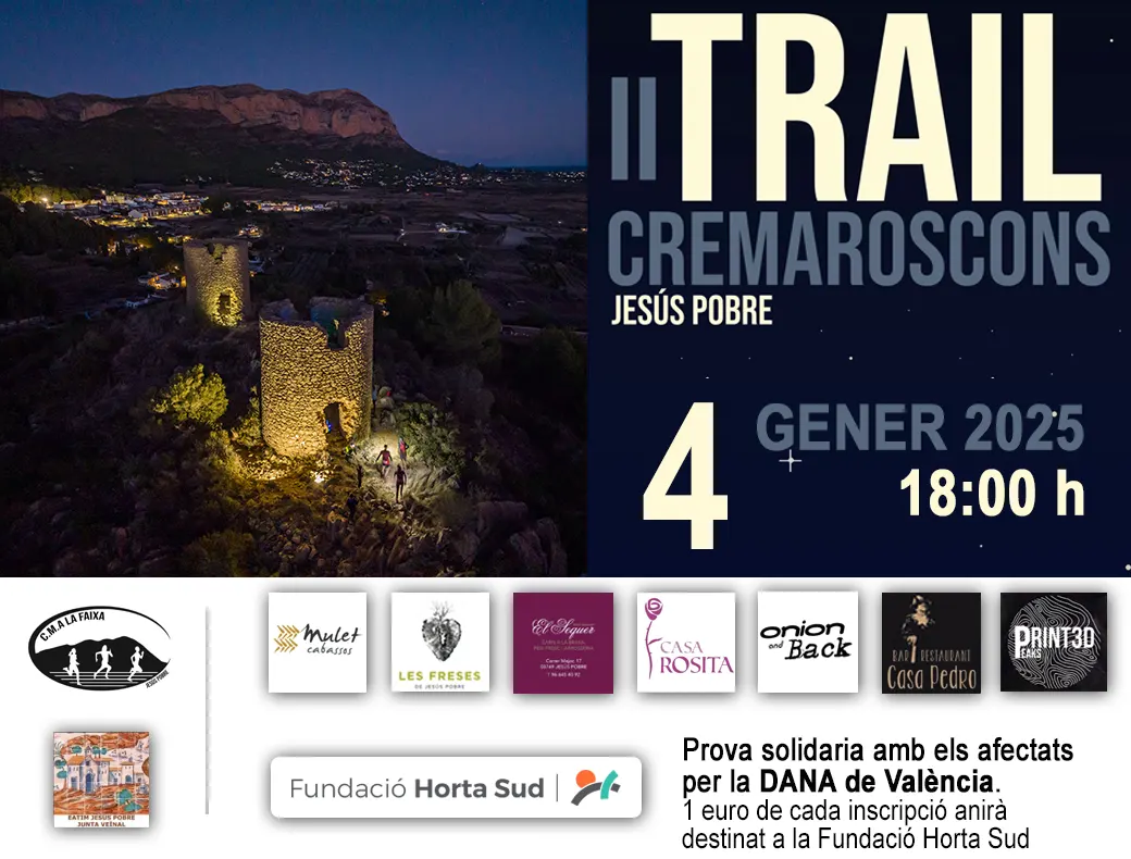 Trail Cremaroscons Jesús Pobre 2025