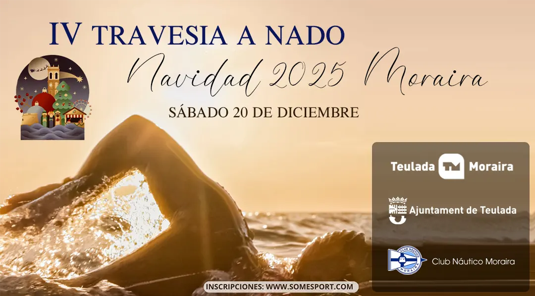 IV Travesia a nado navidad Moraira 2025