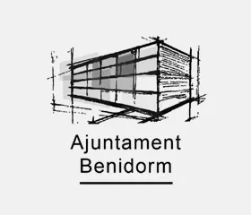 Ajuntament__Benidorm_byn Ajuntament de Benidorm