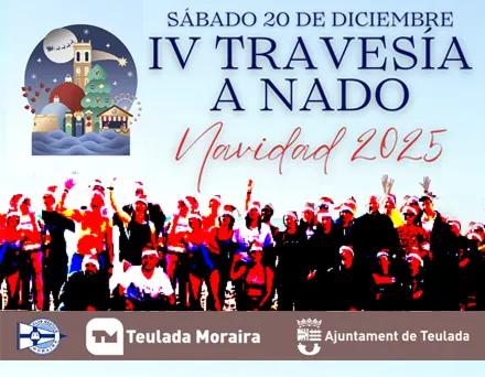 IV Travesia a nado de Navidad Moraira 2025
