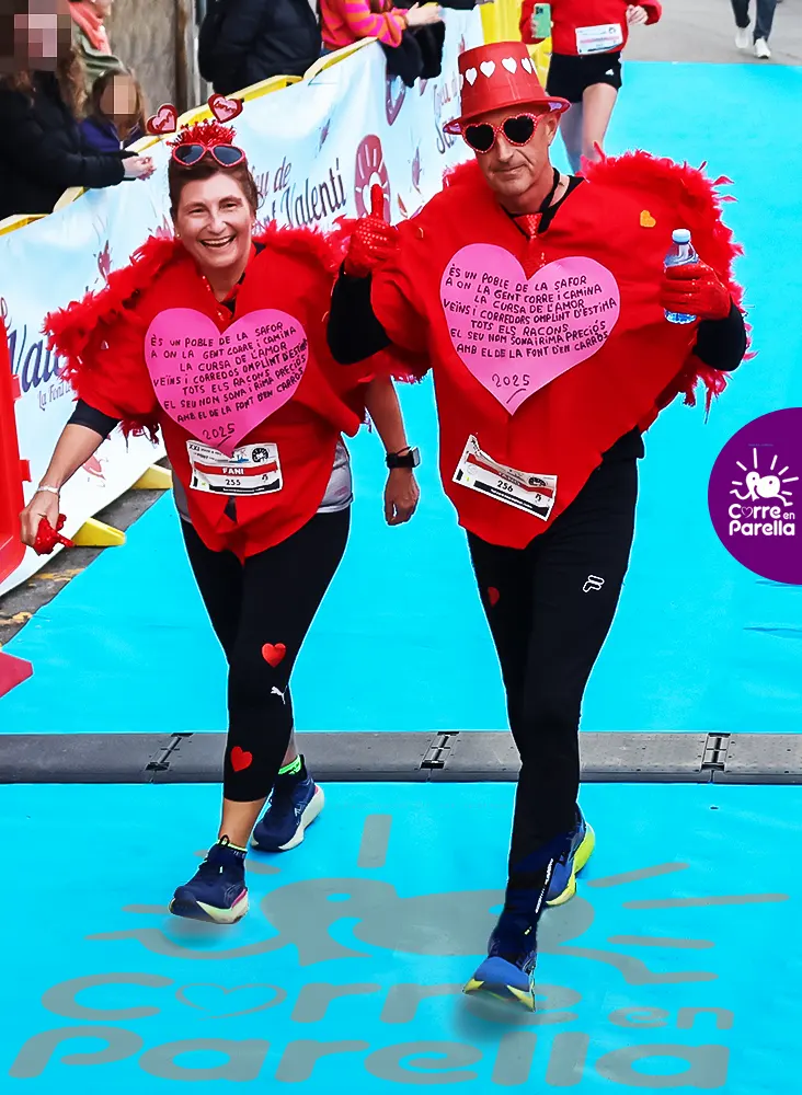 Corre en parella, competint o per diversió, i enamora'ns
