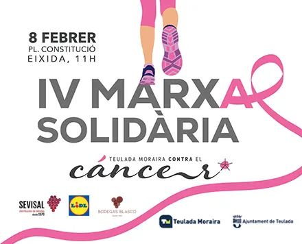 IV Marxa solidària Teulada Moraira contra el Càncer
