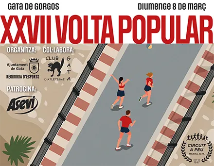 XXVII Volta popular Gata 2026