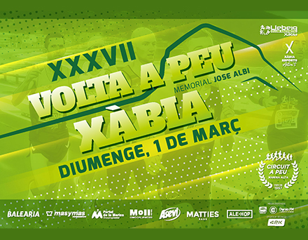 XXXVII Volta a peu a Xàbia. Memorial Jose Albi