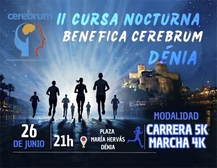 II Cursa Nocturna Benèfica Cerebrum