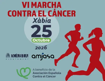 VI Marcha contra el cáncer Xàbia 2026