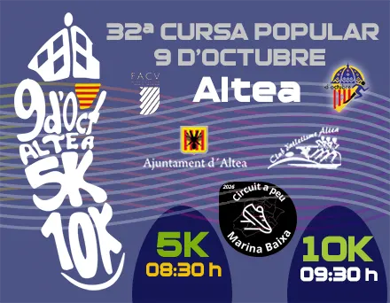 32a Cursa popular 9 d'octubre Altea