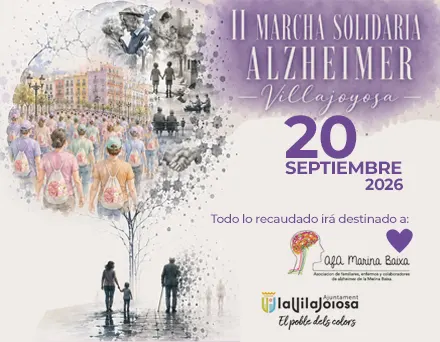 II Marcha solidaria Alzheimer Villajoyosa